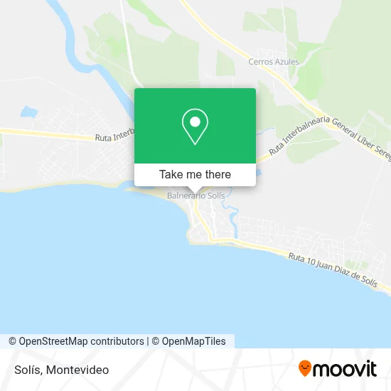 Solís map