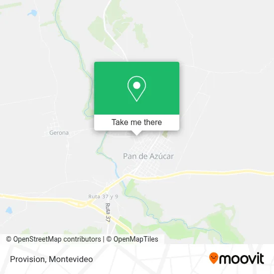 Provision map