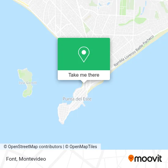 Font map