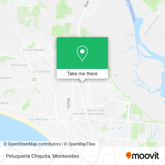 Peluquería Chiquita map