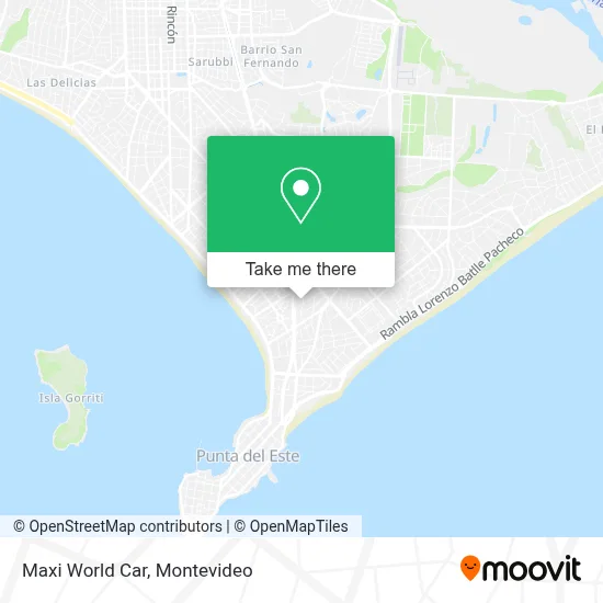 Maxi World Car map