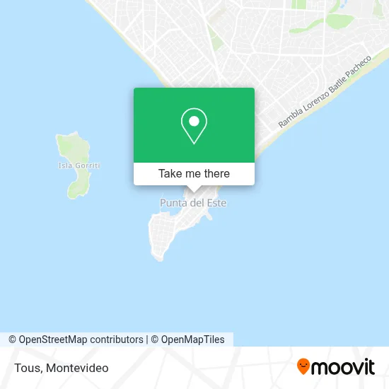 Tous map