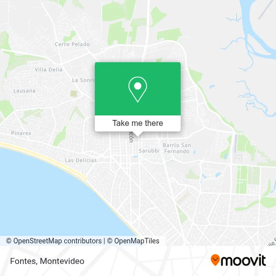 Fontes map