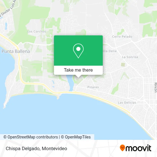 Chispa Delgado map