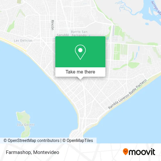 Farmashop map