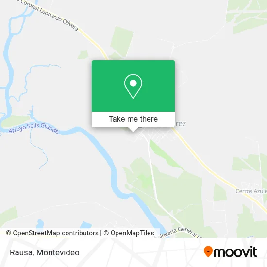 Rausa map