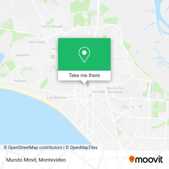 Mundo Movil map