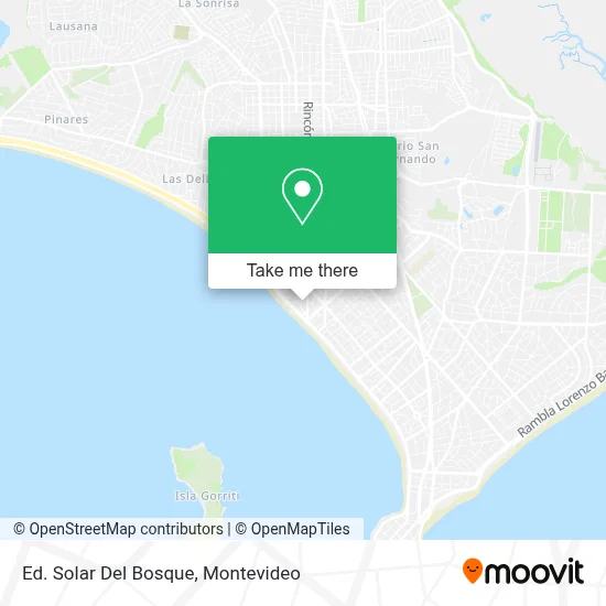 Ed. Solar Del Bosque map