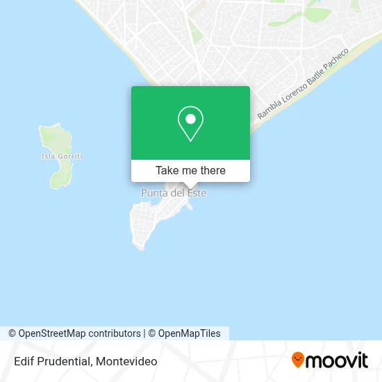 Edif Prudential map