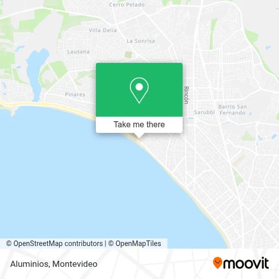 Aluminios map