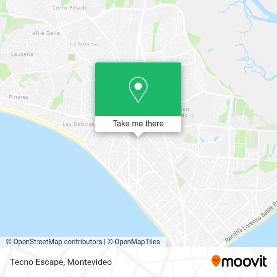 Tecno Escape map