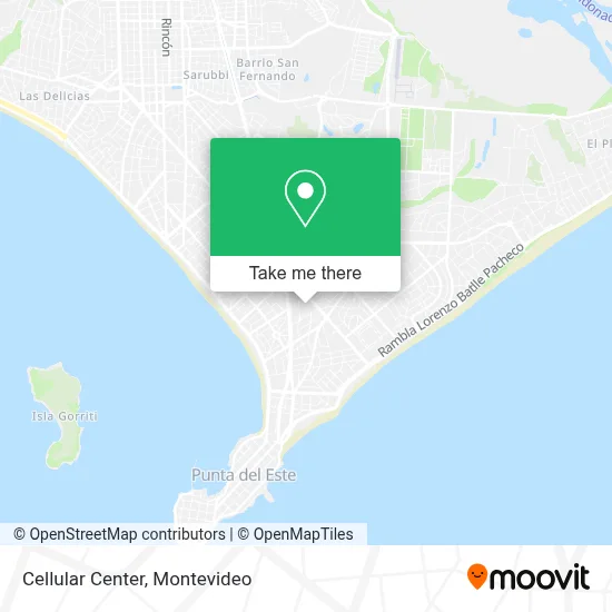 Cellular Center map