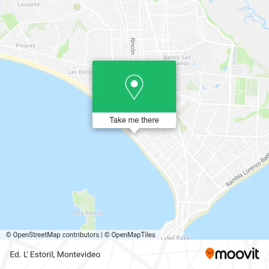 Ed. L' Estoril map