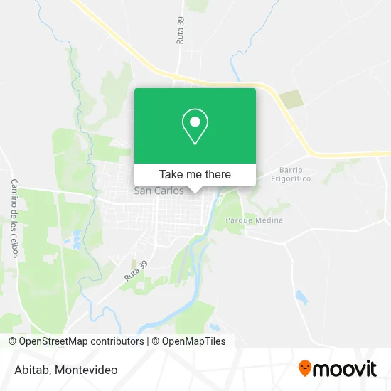 Abitab map