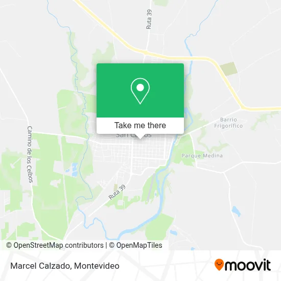 Marcel Calzado map