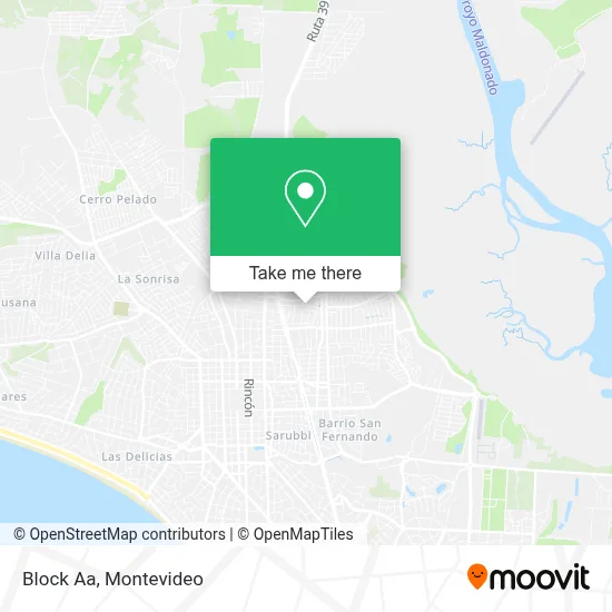 Block Aa map