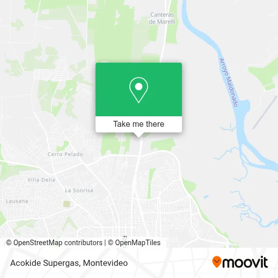 Acokide Supergas map