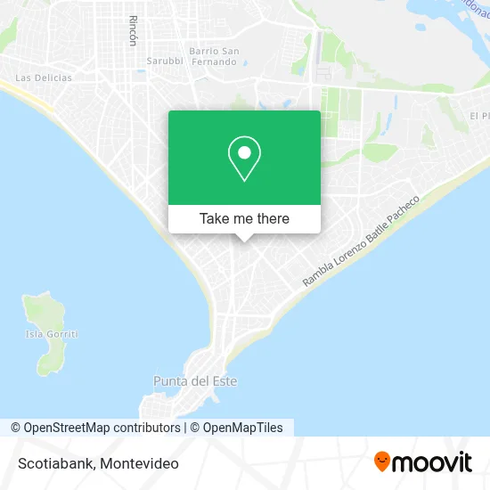 Scotiabank map