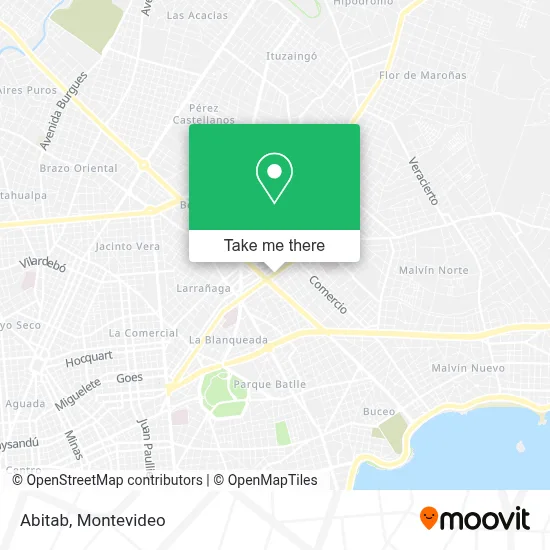 Abitab map