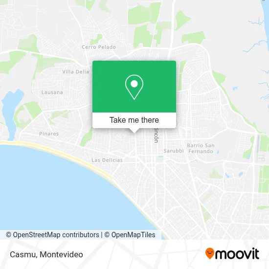 Casmu map
