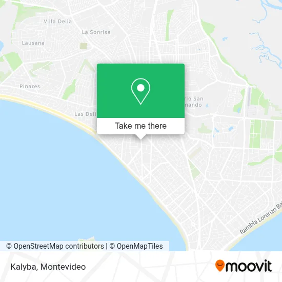 Kalyba map