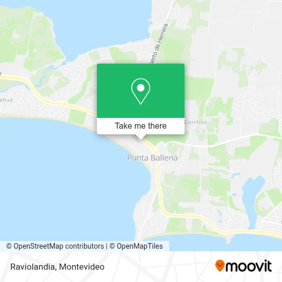 Raviolandia map