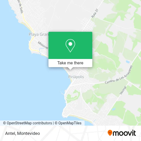Antel map