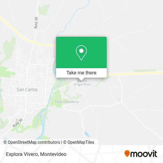 Explora Vivero map
