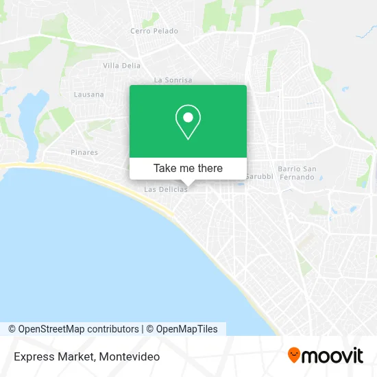 Express Market map
