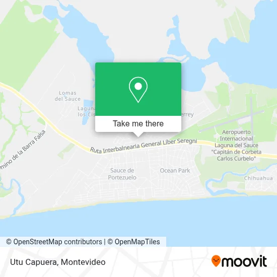 Utu Capuera map