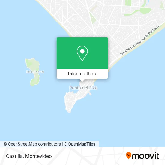 Castilla map