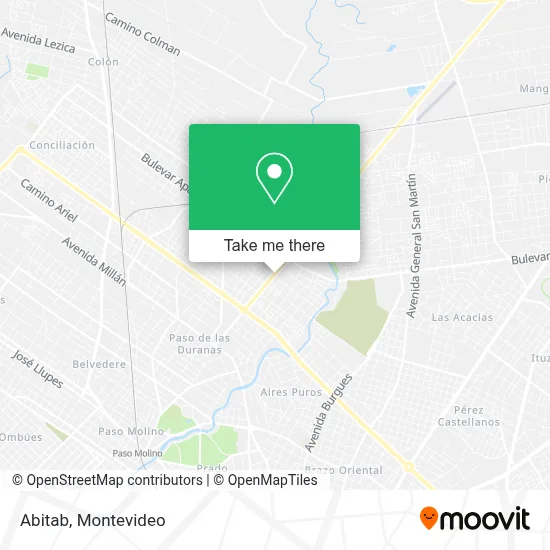 Abitab map