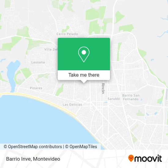 Barrio Inve map