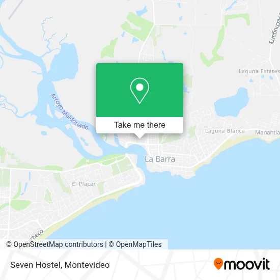 Hostel Seven map
