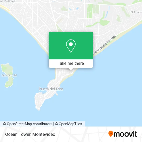 Ocean Tower map
