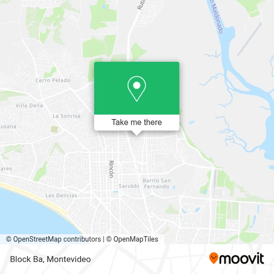 Block Ba map