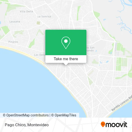 Pago Chico map