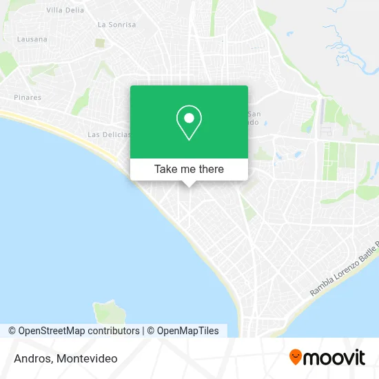 Andros map