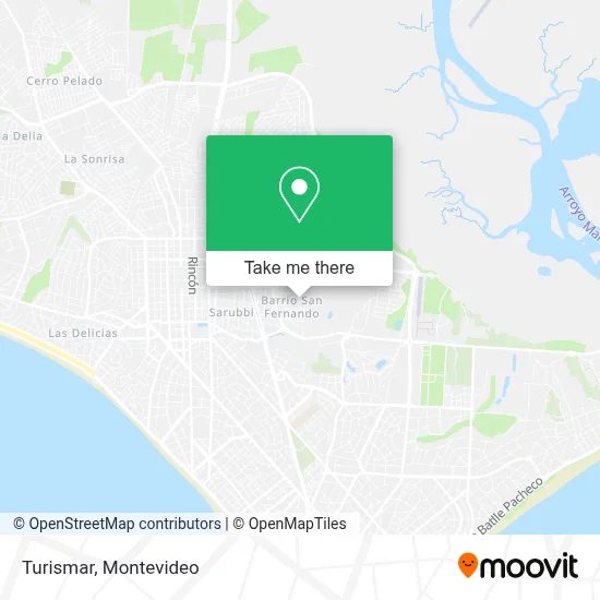 Turismar map