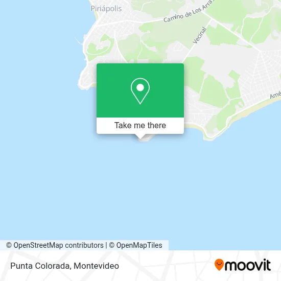 Punta Colorada map