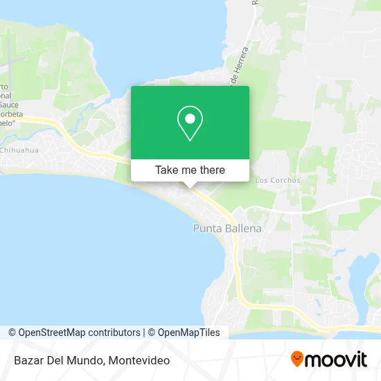 Bazar Del Mundo map