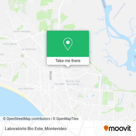 Laboratorio Bio Este map