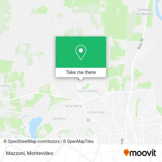 Mazzoni map