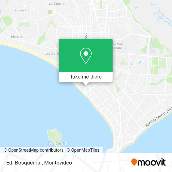 Ed. Bosquemar map