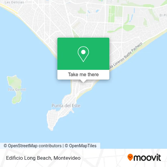 Edificio Long Beach map