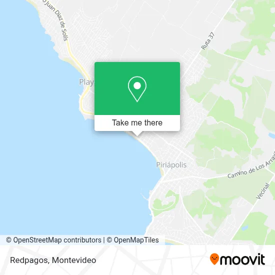 Redpagos map