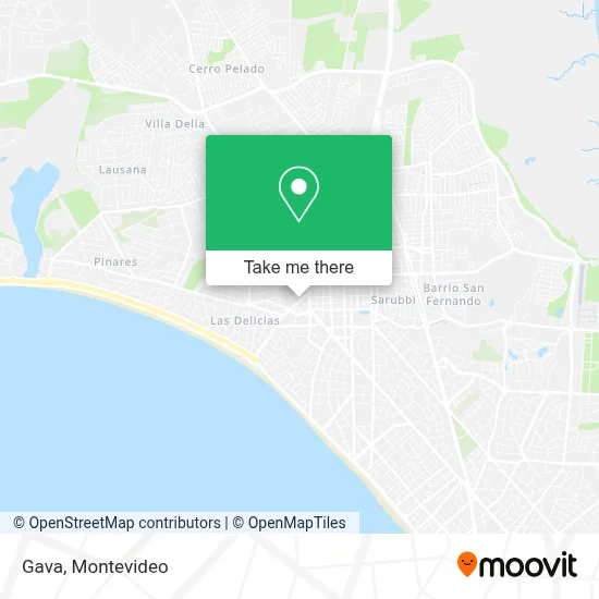 Gava map