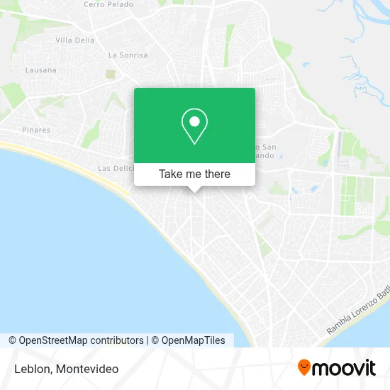Leblon map
