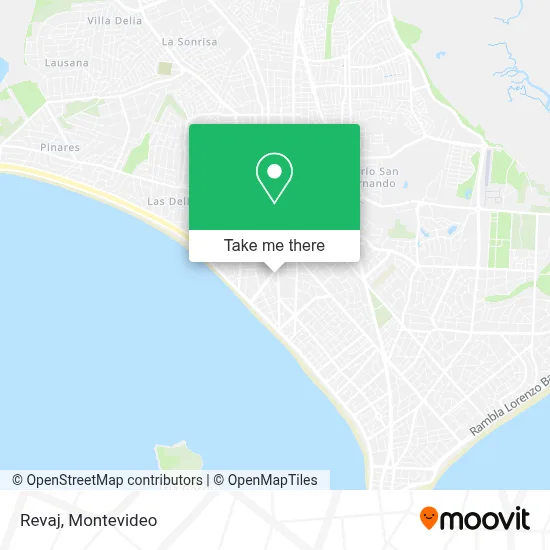 Revaj map