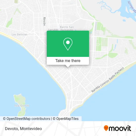Devoto map